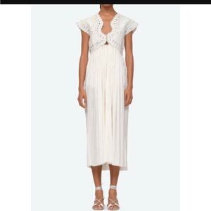 Sea New York white midi dress